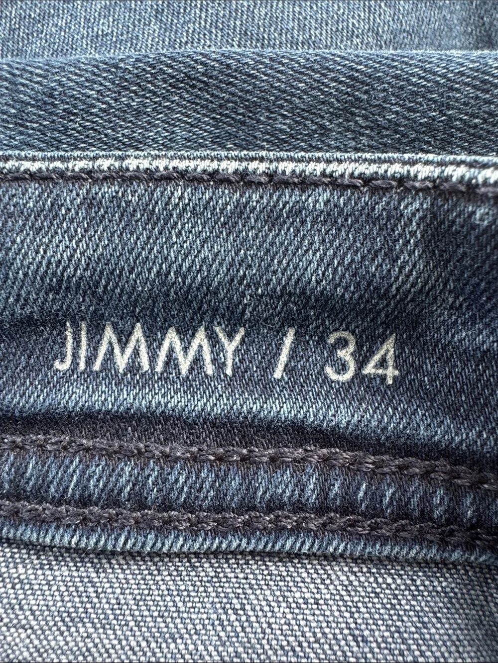 Fidelity Denim Jimmy Royalton dark wash cotton stretch slim fit jeans size 34